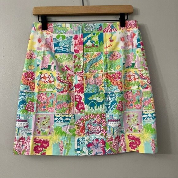 Lilly Pulitzer Roslyn State of Mind Mini Skirt - Picture 4 of 5